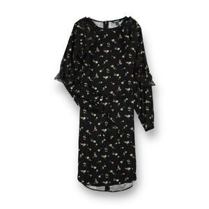 Ralph Lauren Ruffle Floral Dress Size 12